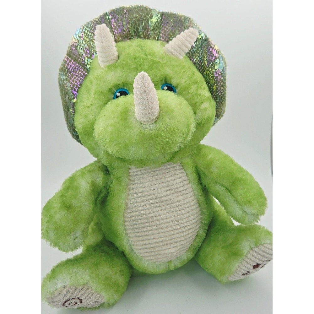 Spark Create Imagine Triceratops Dinosaur Interactive Sing Play‎ Plush WORKS